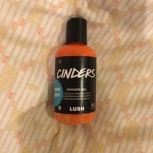 Lush cinders shower gel